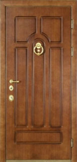 MSH-12 металлическая двереь с отделкой шпон