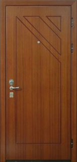 MSH-19 металлическая двереь с отделкой шпон